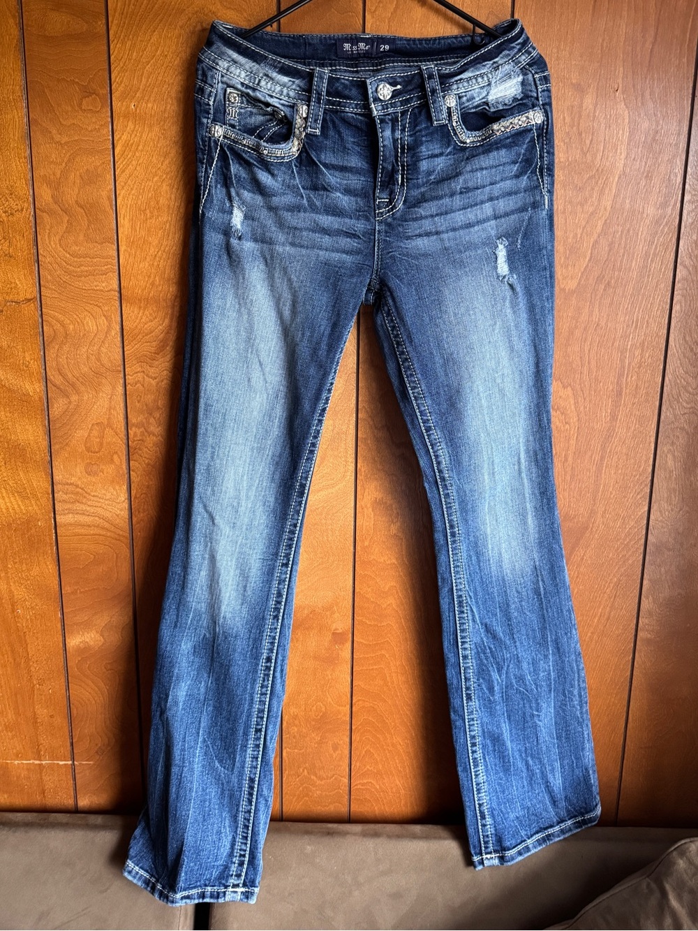 Miss Me Mid-rise Boot new jeans size 29 EUC